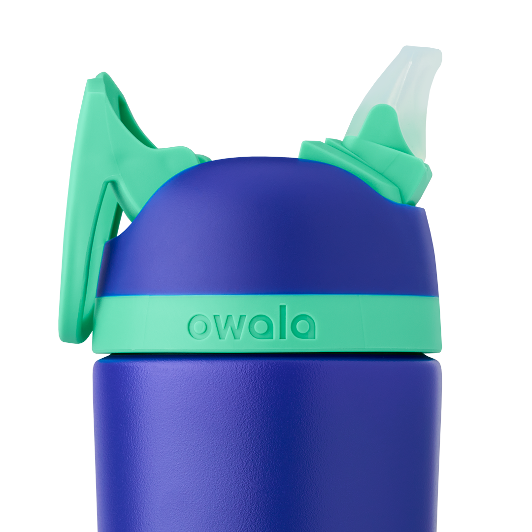 Kids’ Stainless Steel FlipTM Teal + Pink