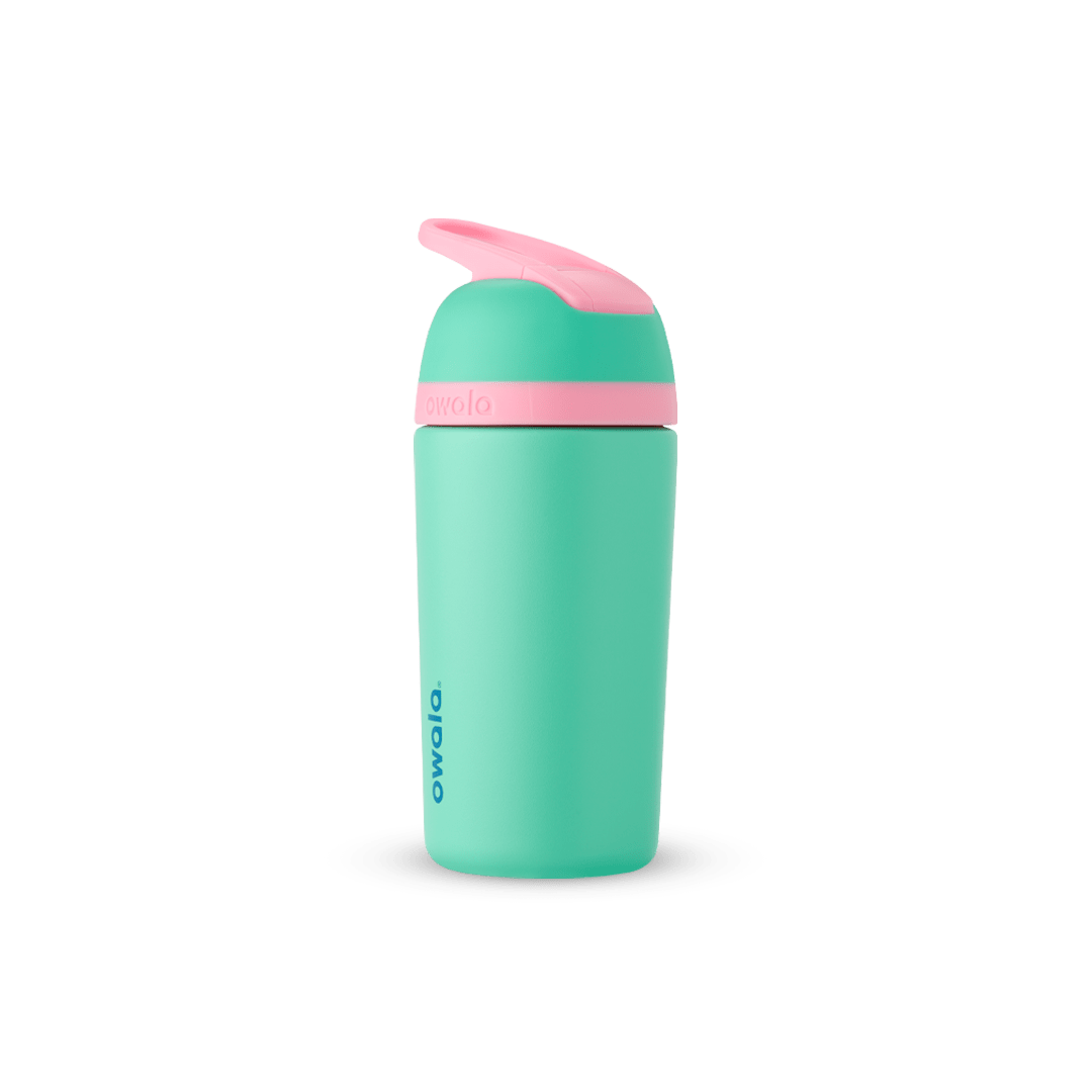 Kids’ Stainless Steel FlipTM Teal + Pink