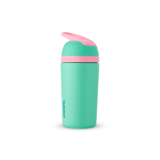 Kids’ Stainless Steel FlipTM Teal + Pink